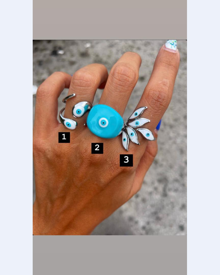 SANTORINI SILVER RINGS