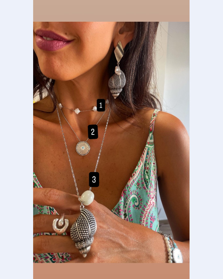 GREEK SHELL NECKLACES