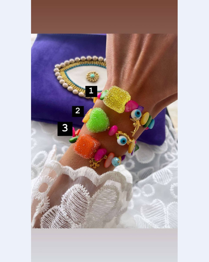 RAINBOW CANDY BRACELETS