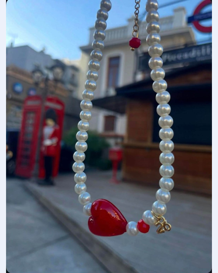 FIRE HEART NECKLACE 