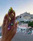 POSITANO FISH EARRINGS