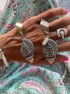 GREEK SHELL EARRINGS
